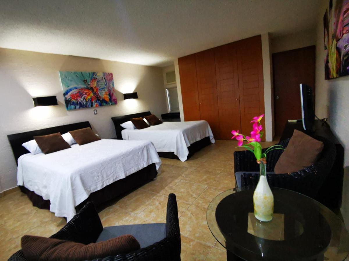 Brisas Beachfront Studios In Hotel Zone Cancún Exteriér fotografie