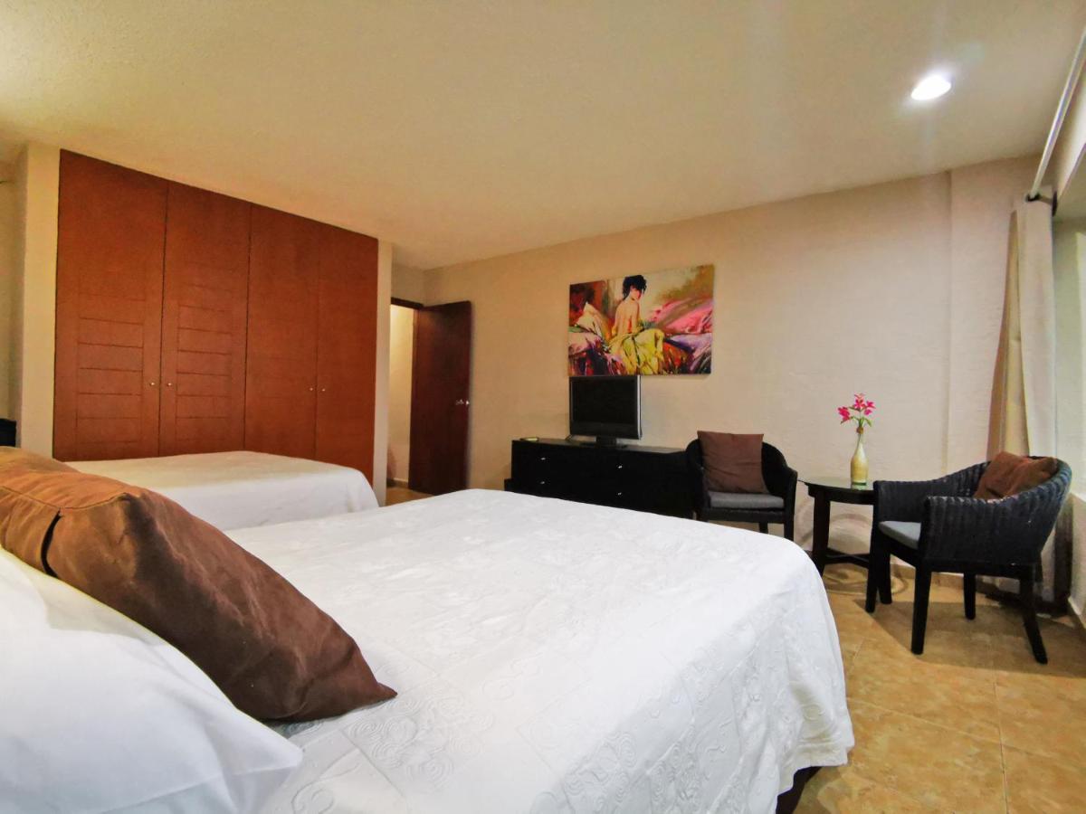 Brisas Beachfront Studios In Hotel Zone Cancún Exteriér fotografie